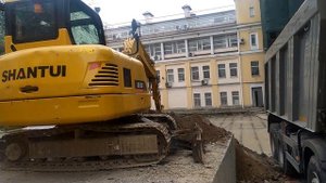 Мини-экскаватор SHANTUI SE60 компании Техоптимум.