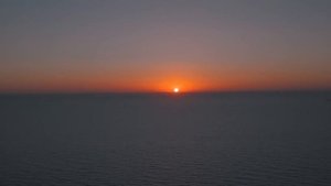 Магия природы! Захватывающий восход солнца над Каспийским морем в Дагестане!