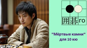 Игра го/вейци - учебный стрим для 10 кю.