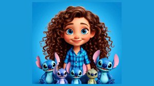 Тронула меня,тронула меня!Лило и Стич