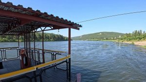 18 июля 2025 года, в Зеленогорске открылась паромная переправа через реку Кан.