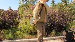 Сумка кожаная чёрная  небольшая.