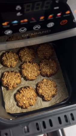 Полезное бананово-овсяное печенье 🍪