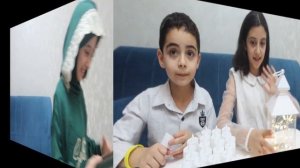 تجهيزات رمضان ⭐تالين وأدم عملو اجمل فانوس رمضان