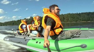 Обкатка новой лодки из пнд! Катер риб из пнд  для рыбалки Торнадо 460!