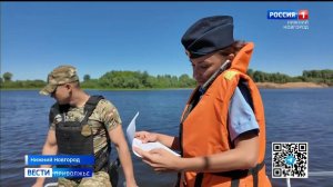 Сотрудники сразу двух ведомств вышли на патрулирование акватории Волги на катерах