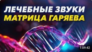 Выздоровление от Всех Болезней и укрепление иммунитета  Всеисцеляющая Матрица Гаряева.