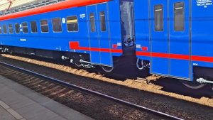 ЭП2Д 0084 "РЭКС" после КР-3 на станции Марьина роща D2