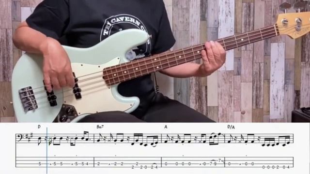 ABBA- Dancing Queen (guitar bass,tab)