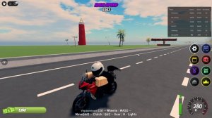 ШАШКИ НА МОТОЦИКЛЕ YAMAHA В ROBLOX!