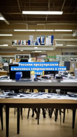 Россиян предупредили о массовых сокращениях в этом году