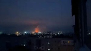Прилет трех аэробаллистических гиперзвуковых ракет «Кинжал» по объектам противника в Киеве. 21 и...