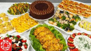 🎉 Меню на ДЕНЬ РОЖДЕНИЯ из 10 блюд — Вкусно до последней крошки! 🎂🍗