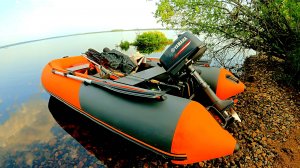 Мой новый комплект ЛОДКА STORMLINE Air Classic + МОТОР YAMAHA и сразу на РЫБАЛКУ