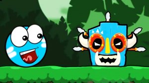НОВЫЕ Приключения КРАСНОГО ШАРИКА ЧАСТЬ #2 игра Red Ball на канале Мистер Игрушкин