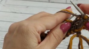 Как связать двусторонний плед..
