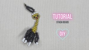 Как сделать Горничную Метелочку из бисера в технике параллельное плетение? Diy  Фигурки