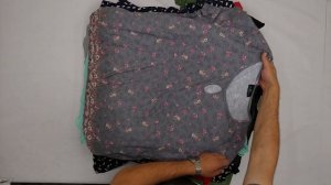 37765 Футболки женские большие размеры, 5пак, 23152, секонд (extra/1 кат) оптом