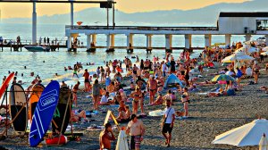 ✅️🌴20 ИЮЛЯ В АДЛЕРЕ: ПО УЛ.ЛЕНИНА ЧЕРЕЗ ЮЖНОЕ ВЗМОРЬЕ К МОРЮ. НАБЕРЕЖНАЯ АДЛЕРА С ЛУЧШИМИ МЕСТАМИ