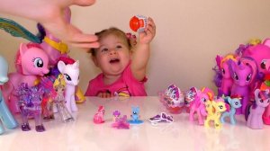 Распаковка игрушек Пони my little pony mlp unboxing toys surprise