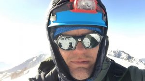 Восхождение на Казбек-2025. Съёмка на вершине перевала Майли