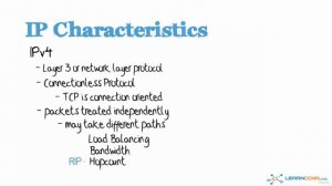 02. IP Characteristics and IPv4 Address Format
