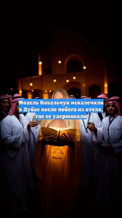 Модель Ковальчук искалечили в Дубае после побега из отеля, где ее удерживали