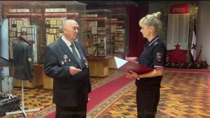 Интервью в музее МВД по Республике Мордовия