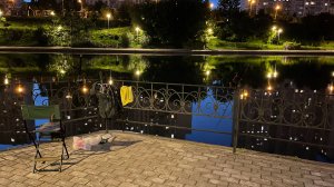 Ливень. Чертановский пруд. 25 июль 2025 год.