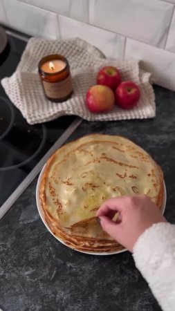 🥞 Яблочные блинчики