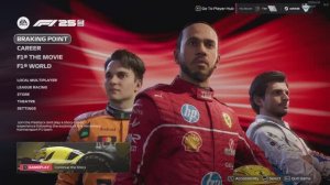 Первый запуск F1 25