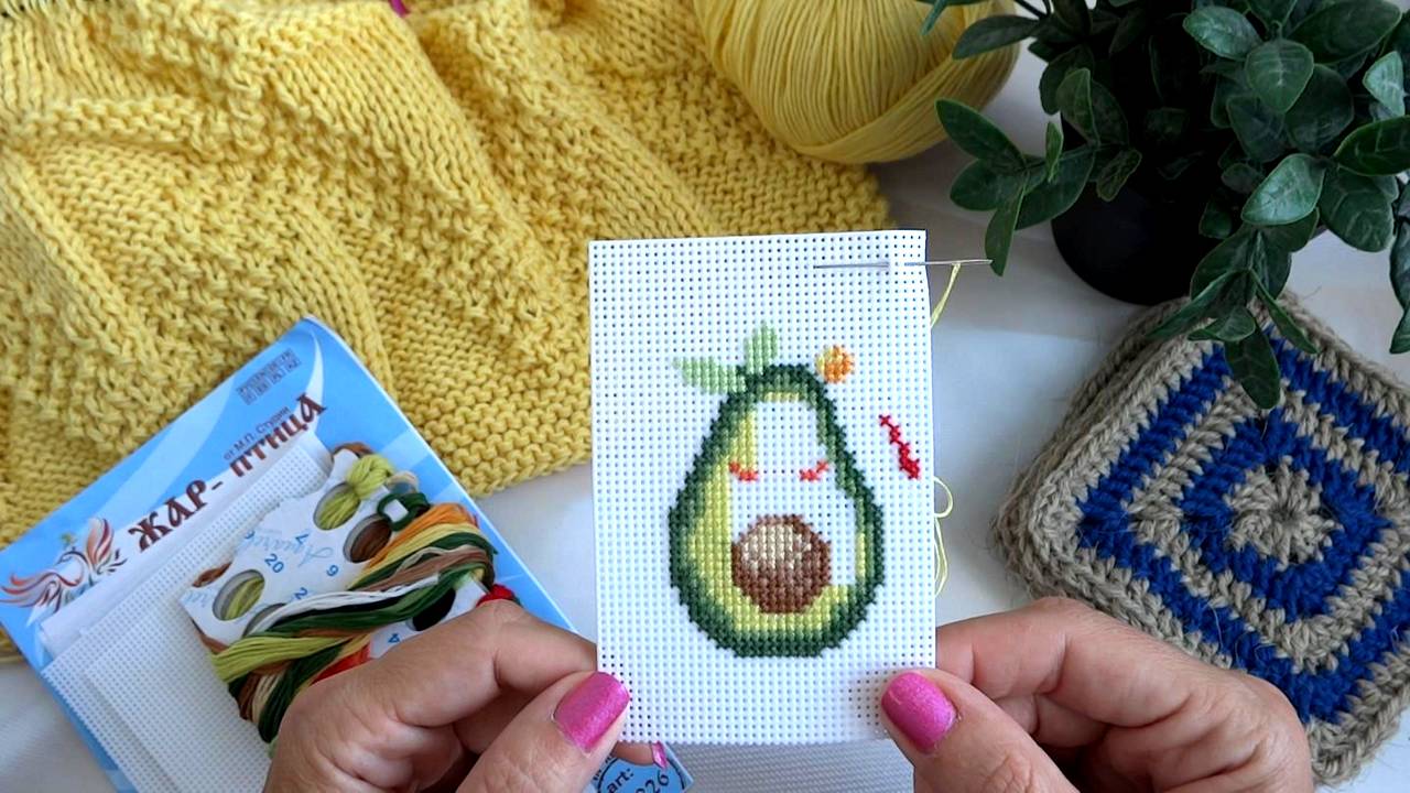 Что вязала и вышивала в отпуске? смотреть онлайн