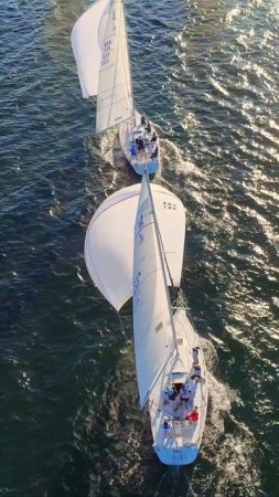 ⛵ Поймай ветер! ⛵
Ощути азарт парусной регаты в Сиэтле — съёмка с воздуха на DJI Mini 4!