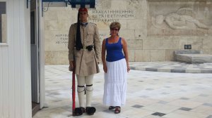 Греция. Смена смена караула в Афинах