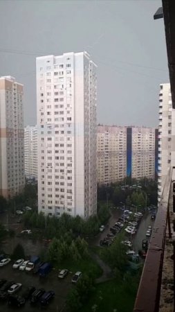 ⚡️Молния ударила в многоэтажку в Одинцово⚡️