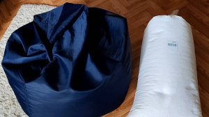 Как пополнить кресло-грушу чтобы не просыпать наполнитель.