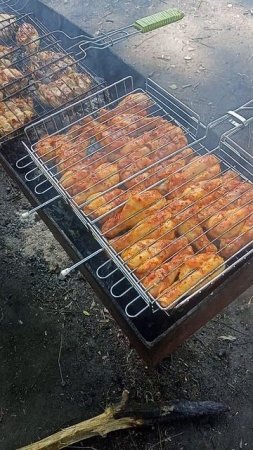 Готовим шашлык!