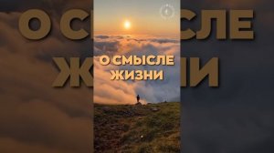 #БлагоВест ✴ О СМЫСЛЕ ЖИЗНИ