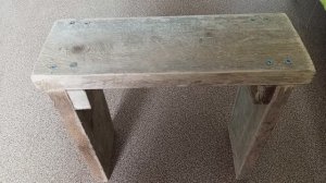 Мини лавочка своими руками из старых досок
