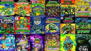 Эволюция Серии Игр Черепашки-Ниндзя - The Evolution of NINJA TURTLES Games (1989-2025)