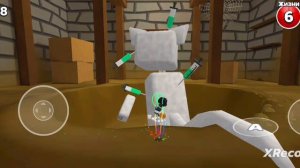 Как пройти босса в Гигантском доме super bear adventure