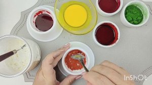 Цветная пыльца для тонирования пряников