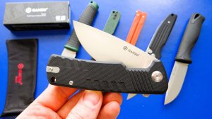 ПО ЛЮБОМУ! Универсальный складной Нож Ganzo G769 #survival #unboxing #fishing #hunting #knife #edc