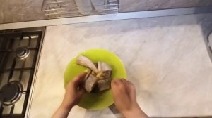 Минтай жареный! Очень вкусный.