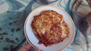 Оладьи из кабачков.