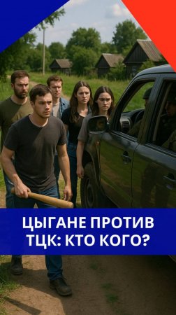 На Западной Украине против полицаев из ТЦК восстали... цыгане! Смотрите, что из этого вышло