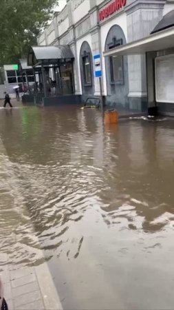 Ливень в Москве. 21 июля 2025