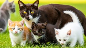 😹Одинокий котенок мяукает от большой любви🔥