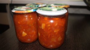 Лечо из кабачков