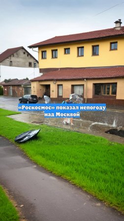 «Роскосмос» показал непогоду над Москвой